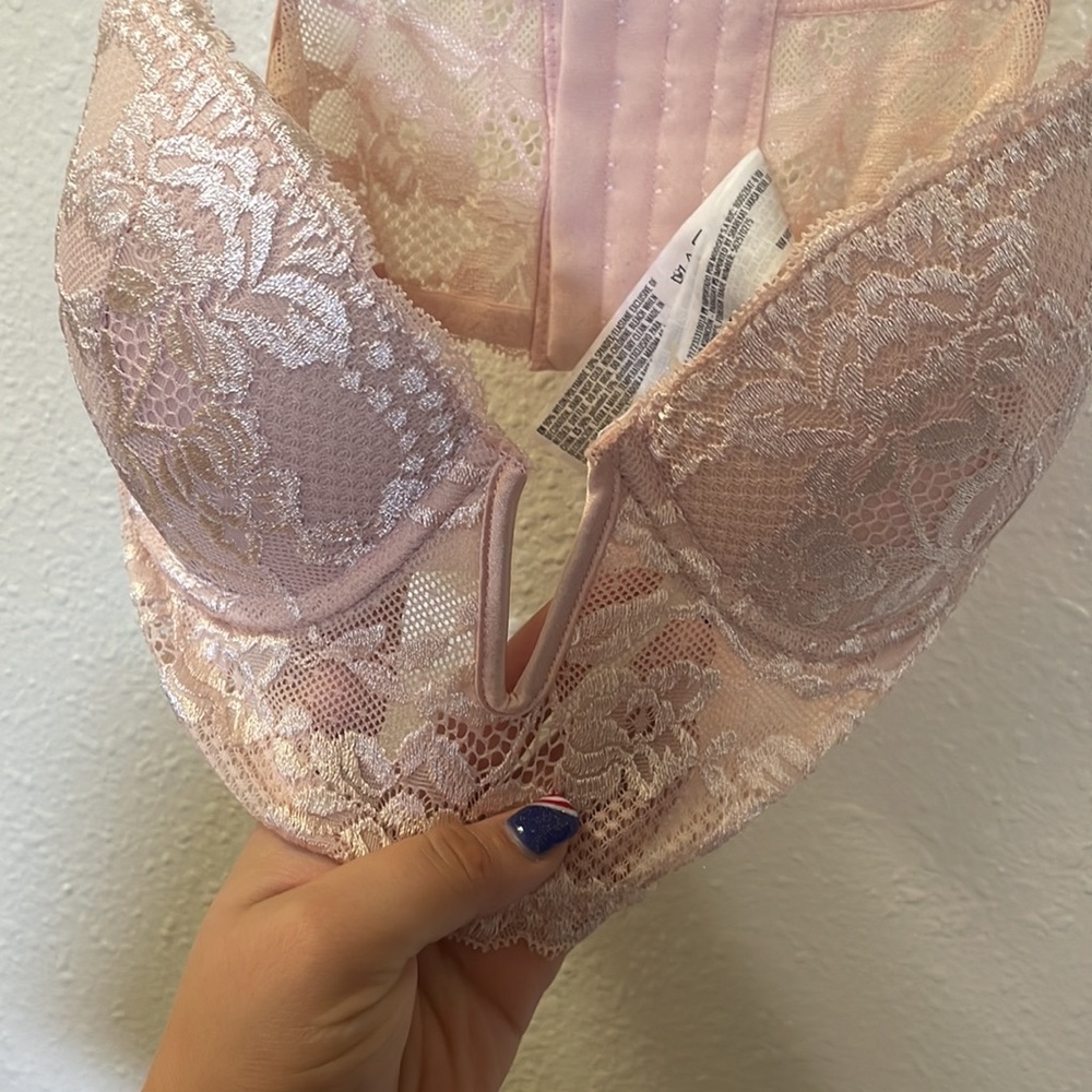 Sexy Baby Pink Bra/Bralette - Picture 3 of 3